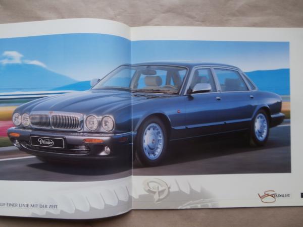 Daimler V8 Series +Super V8 Prospekt August 1997
