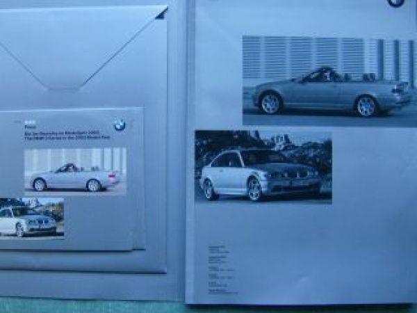 BMW Pressemappe 3er Coupe +Cabrio E46 2003 Facelift