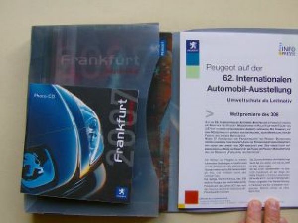 Peugeot Frankfurt 2007 IAA 308RCZ 308 SW Prologue