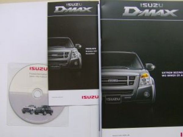 Isuzu Pressemappe D-Max +CD +Prospekte 2007