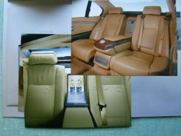 BMW Pressemappe 7er Limousine E65 E66 760i Li 2002 Vorstellung