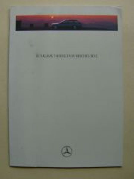 Mercedes Benz E-Klasse T-Modelle W124 Februar 1995