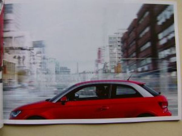 Audi A1 Prospekt Mai 2010 1.2TFSI 1.4TFSI 1.6TDI NEU Typ 8X