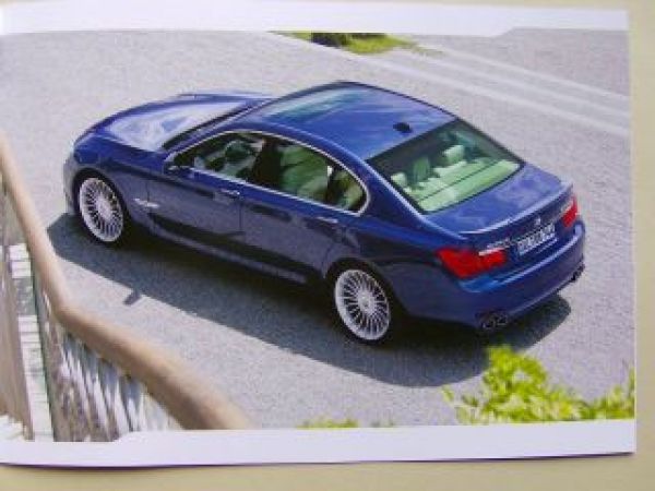 Alpina B7 Biturbo F01 F02 März 2010 Prospekt