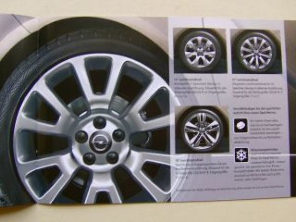 Opel Meriva Zubehör Prospekt Neues Modell Mai 2010