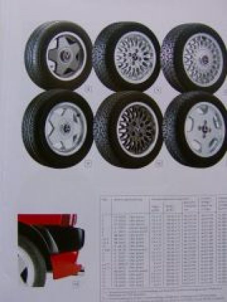 Fiat Uno Zubehör Prospekt Februar 1994