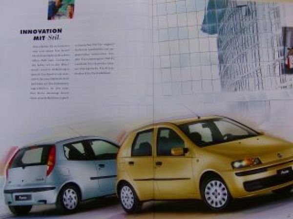 Fiat Punto +Sporting +HGT August 1999 NEU