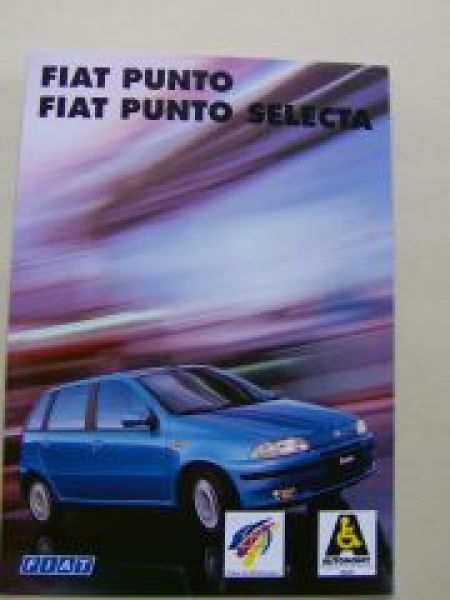 Fiat Punto +Selecta Prospekt NEU Autonomy November 1998