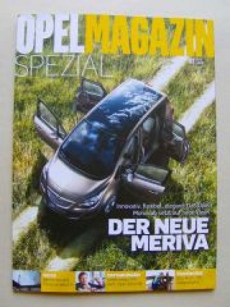 Opel Magazin 2/2010 Spezial Neue Meriva  NEU