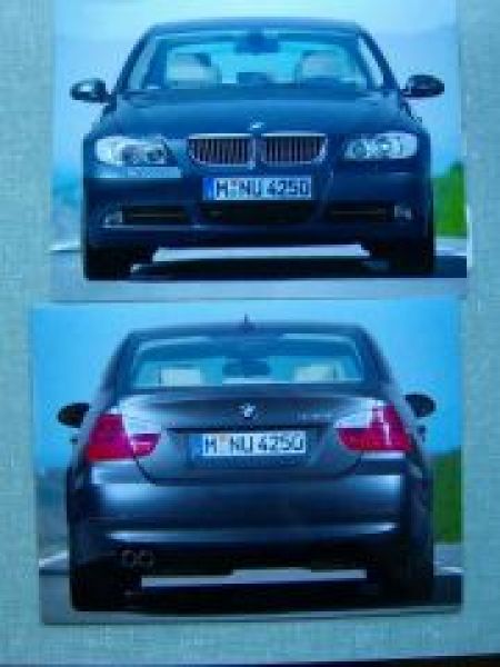 BMW Pressetext +Fotos 3er Limousine E90 2004