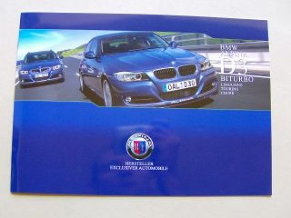Alpina D3 Biturbo Limousine Touring Coupè E90 E91 E92 NEU
