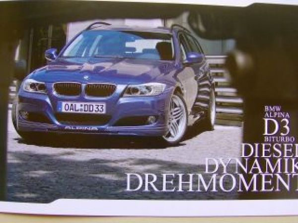 Alpina D3 Biturbo Limousine Touring Coupè E90 E91 E92 NEU