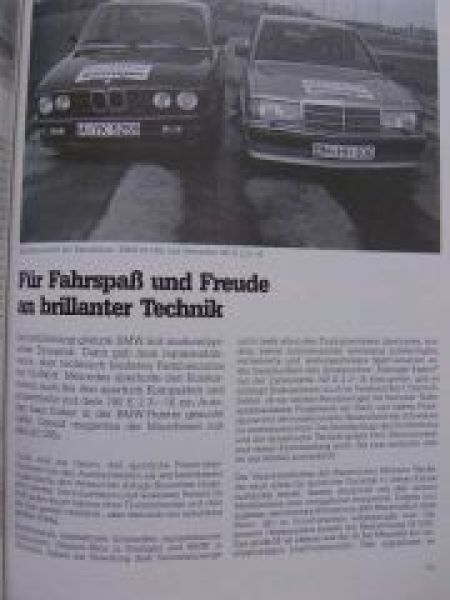 Heinz Horrmann Auto im Test Die Welt Heel M535i E28,W201 190E