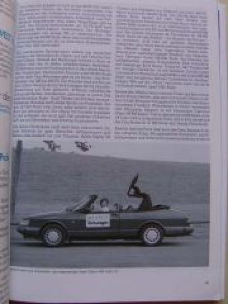 Heinz Horrmann Auto Jahrbuch 1987 E32,E30,Z1,Saab 900 Turbo