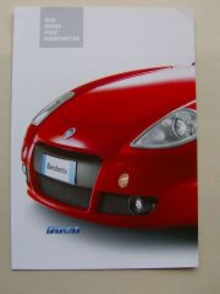 Fiat Barchetta Prospekt April 2003 NEU