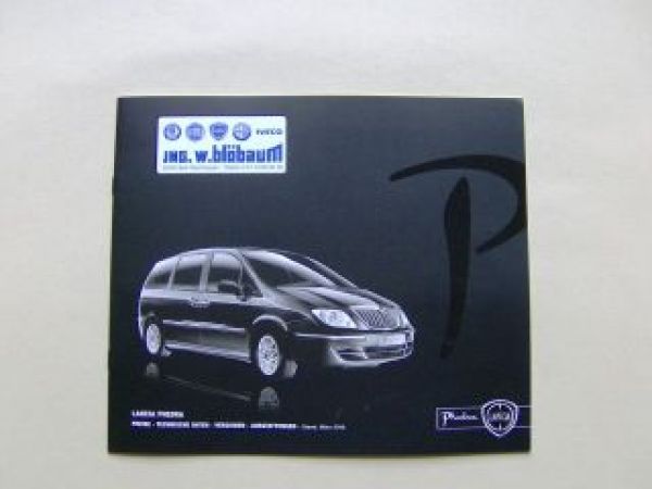 Lancia Phedra Preisliste März 2010 NEU