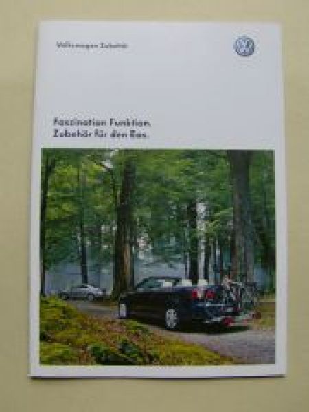 VW Eos Zubehör Prospekt Mai 2009 NEU