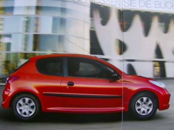 Peugeot 206+ Prospekt März 2009 NEU
