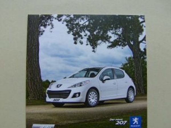 Peugeot 207 99G Prospekt NEU