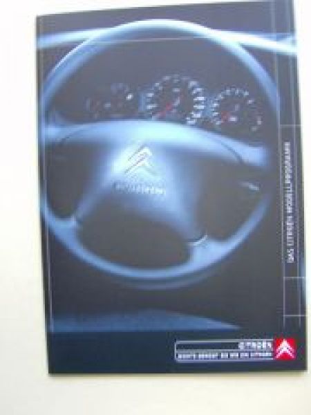 Citroen Modellprogramm 2001 NEU