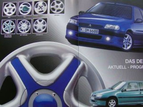 Citroen Leichtmetallfelgen Das Programm Juni 1997