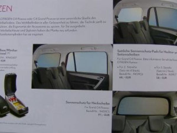 Citroen C4 Picasso/Grand Picasso Zubehör August 2009