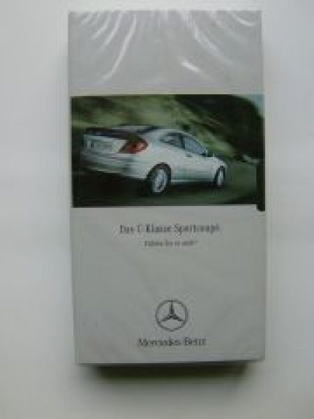 Mercedes Benz C-Klasse Sportcoupe VHS Video NEU 2001