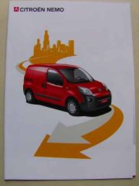 Citroen Nemo Prospekt Februar 2008+Preisliste NEU