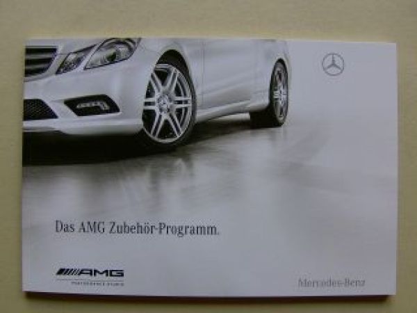 Mercedes Benz AMG Zubehör Programm+Preise August 2009