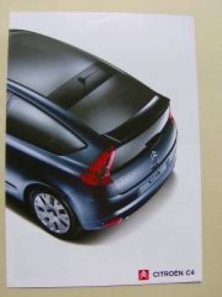 Citroen C4 Prospekt Vorabinformation