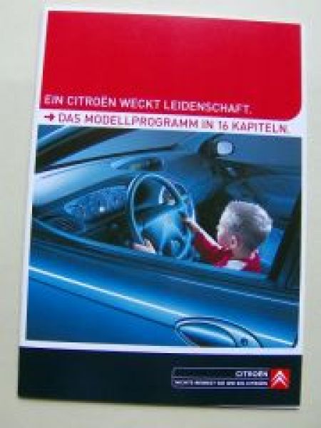 Citroen Gesamtprospekt März 2004 NEU