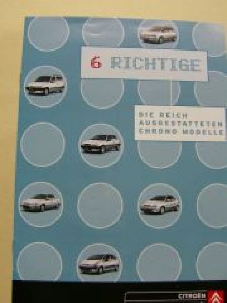 Citroen Gesamtprogramm Prospekt NEU