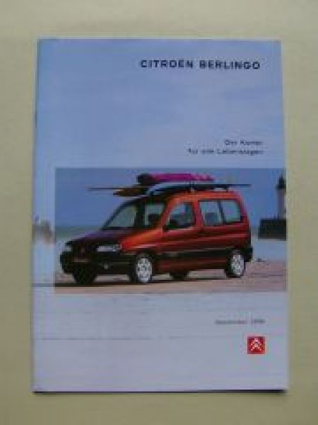 Citroen Berlingo Kombi September 1998 NEU