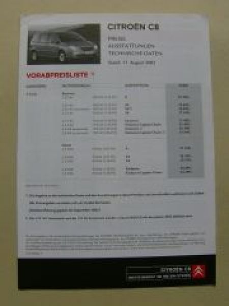 Citroen C8 5-Türer 13.August 2002