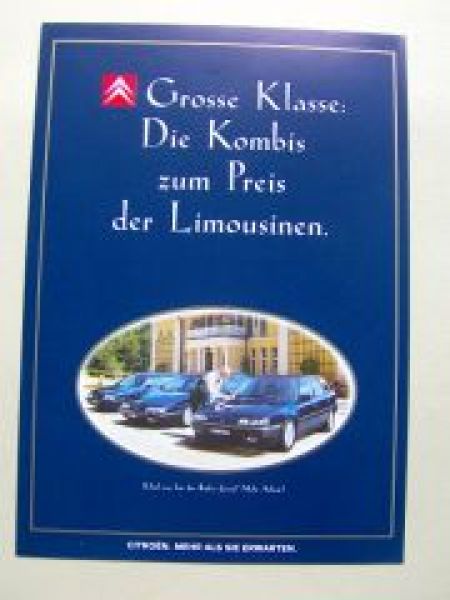 Citroen Kombis ZX XM Xantia Prospekt