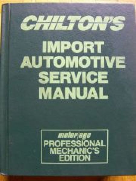 Chilton 1982-1989 BMW E28, E30,E24,Merkur,Isuzu,Volvo,VW,Yugo