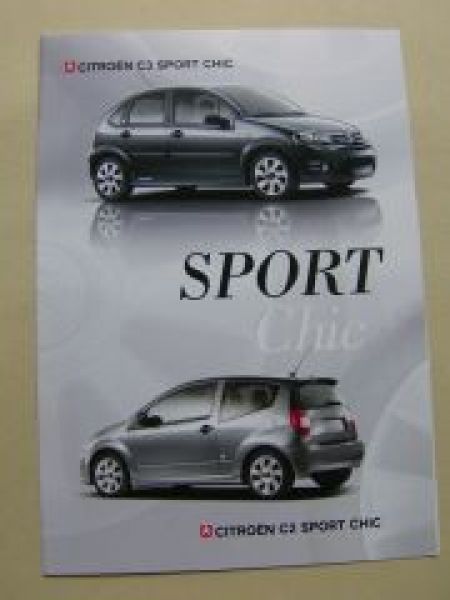 Citroen C3 +C2 Sport Chic Oktober 2006 NEU