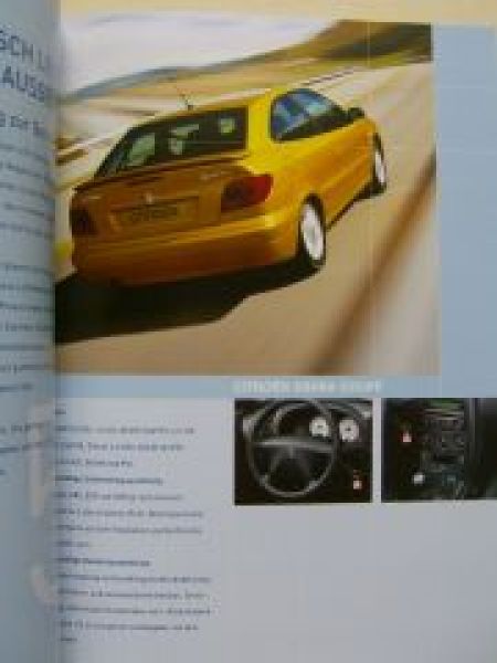 Citroen Gesamtprogramm Prospekt 2002 NEU
