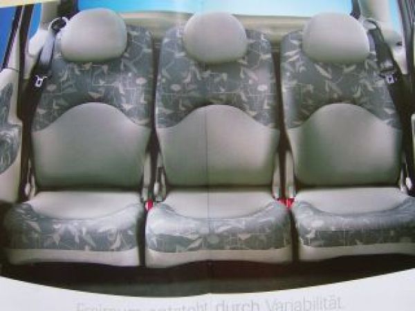 Citroen Xsara Picasso Prospekt September 2001 NEU