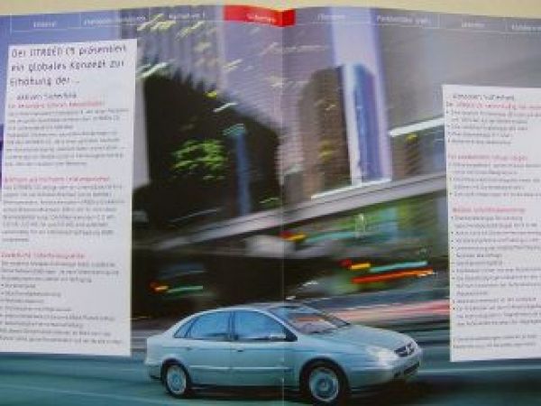 Citroen C5 Kunden-Information Technische Highlights NEU