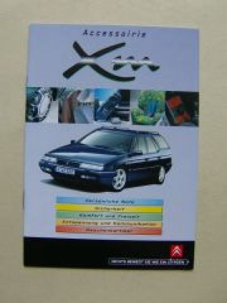 Citroen Accessoirie XM  +Break November 1998 +Preise