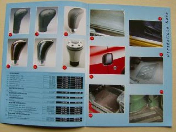 Citroen Accessoirie Berlingo Prospekt März 1999 NEU