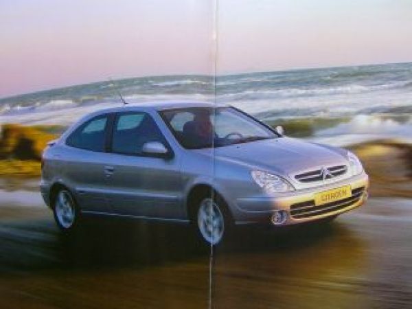 Citroen Xsara Prospekt April 2003 NEU