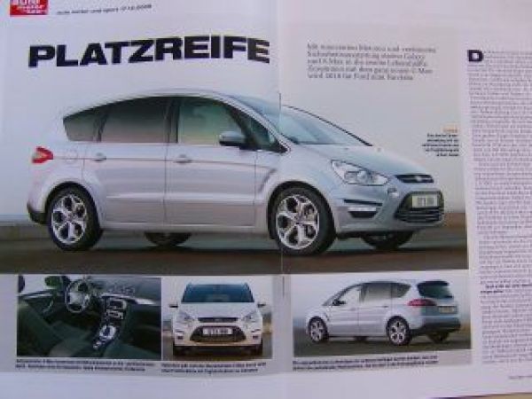 Ford S-Max und Galaxy Pressespiegel 2010 NEU