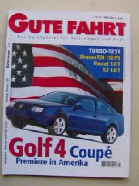 Gute Fahrt 2/1997 VW Sharan TDI,A3 1.8T,LT Wohnmobile