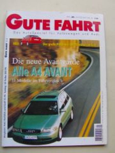 Gute Fahrt 1/1996 A4 Avant,VW Polo Harlekin, S6 Turbo,Polo Class