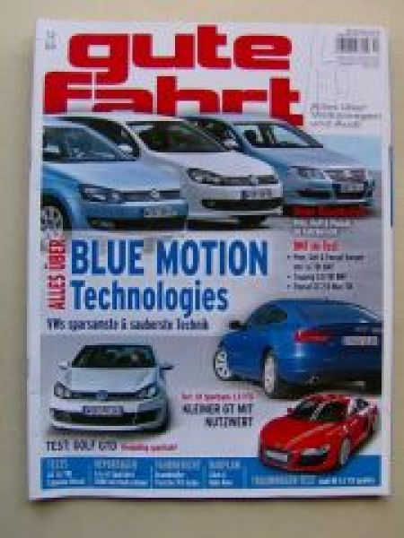 Gute Fahrt 12/2009 Blue Motion, Golf6 GTD,R8 5.2FSI quattro