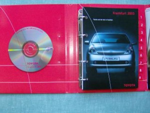 Toyota Pressemappe IAA 2003 +Prius