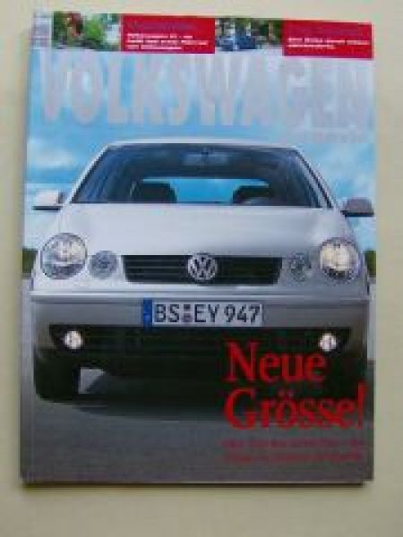 Volkswagen Magazin 10/2001 Polo 6N,FSI, TDI