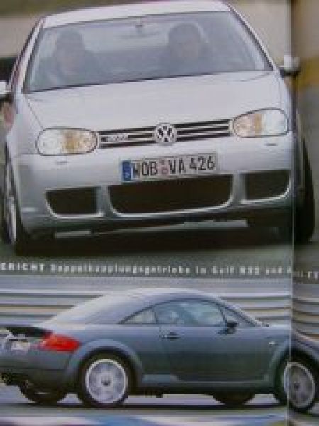 Gute Fahrt 1/2003 Audi S4, Golf4 Pacific, A8 4.2 gegen A6 4.2